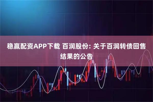 稳赢配资APP下载 百润股份: 关于百润转债回售结果的公告